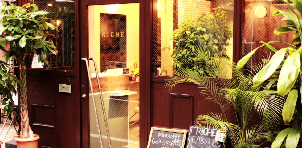 下北沢の美容室RICHEの店内イメージ